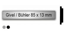 Lade das Bild in den Galerie-Viewer, Givel/Bühler Briefkastenschild