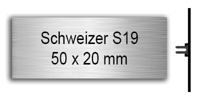 Schweizer S19 Sonnerieschild